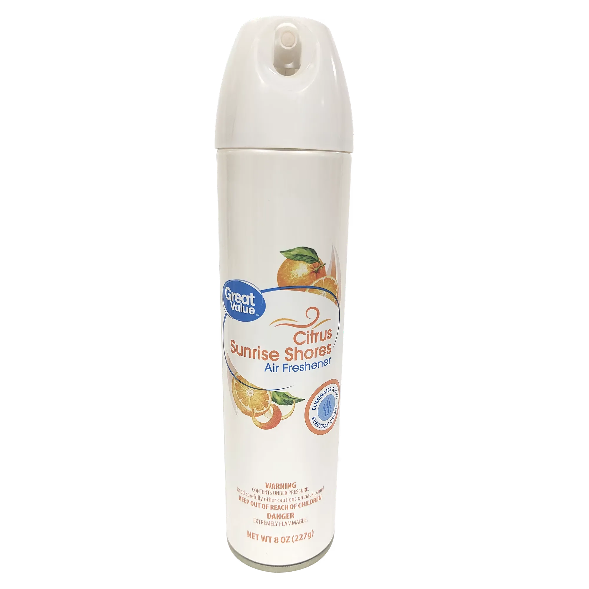 Great Value Citrus Sunrise Shores Aerosol Air Freshener, 8 oz