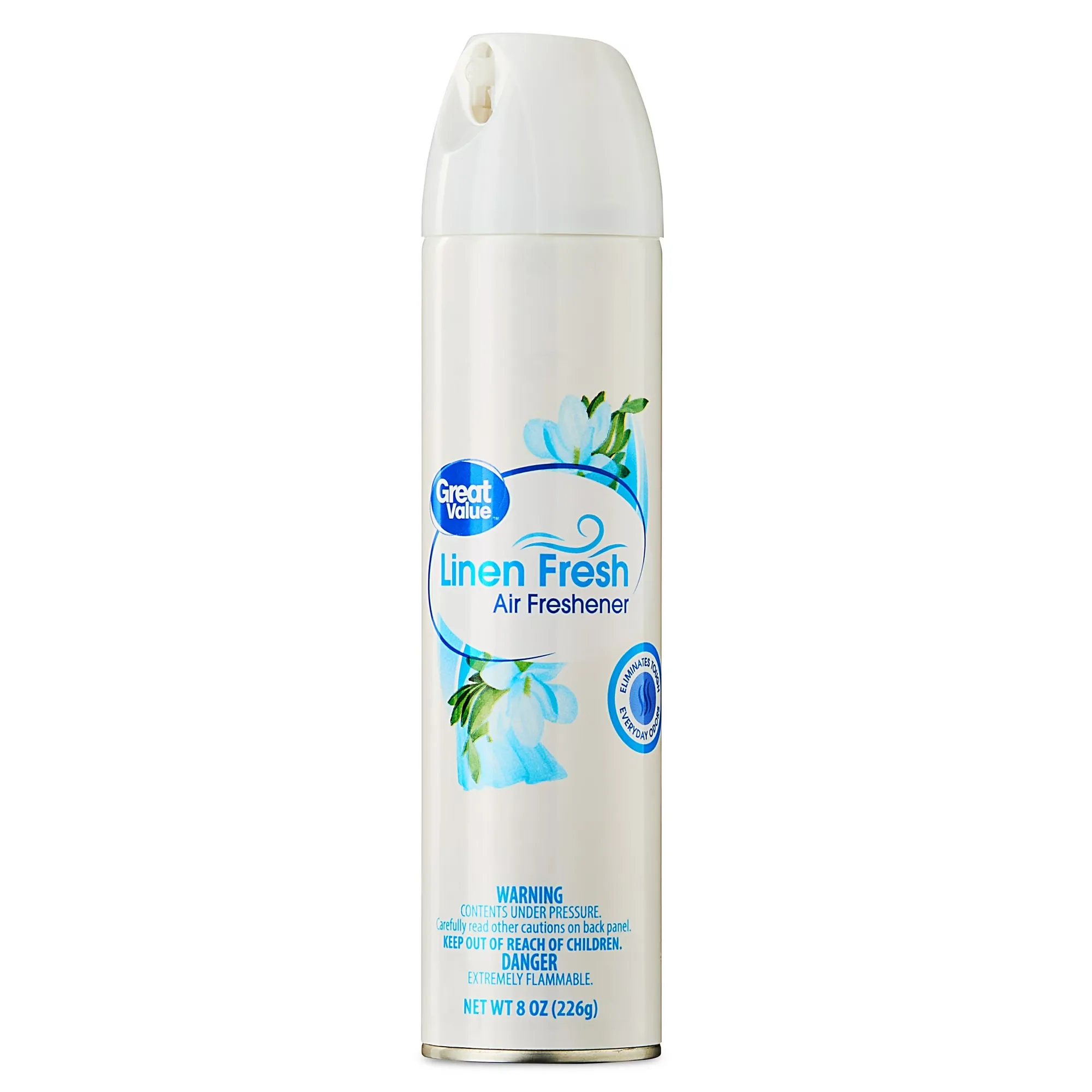 Great Value Linen Fresh Aerosol Air Freshener, 8 oz