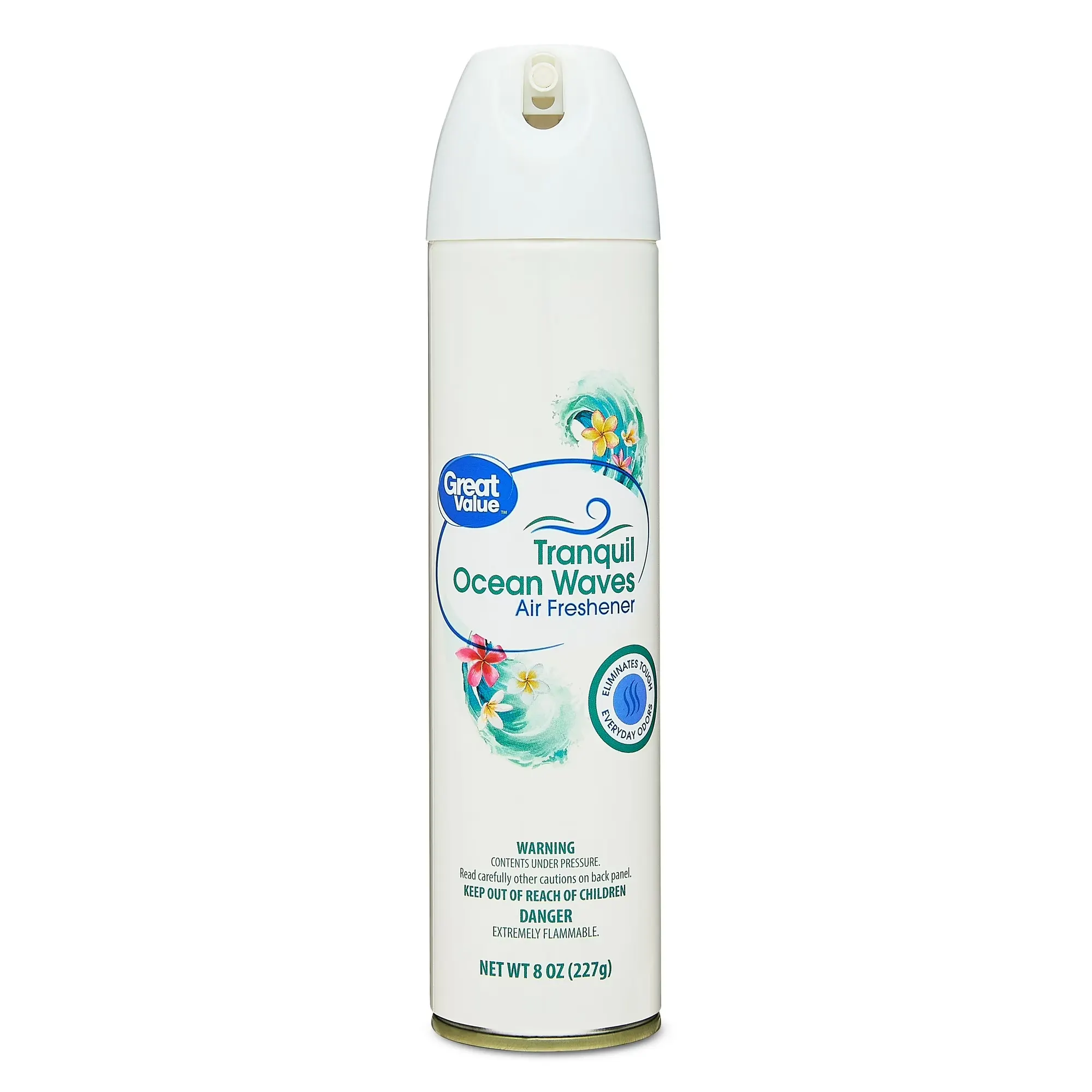 Great Value Tranquil Ocean Waves Aerosol Air Freshener, 8 oz